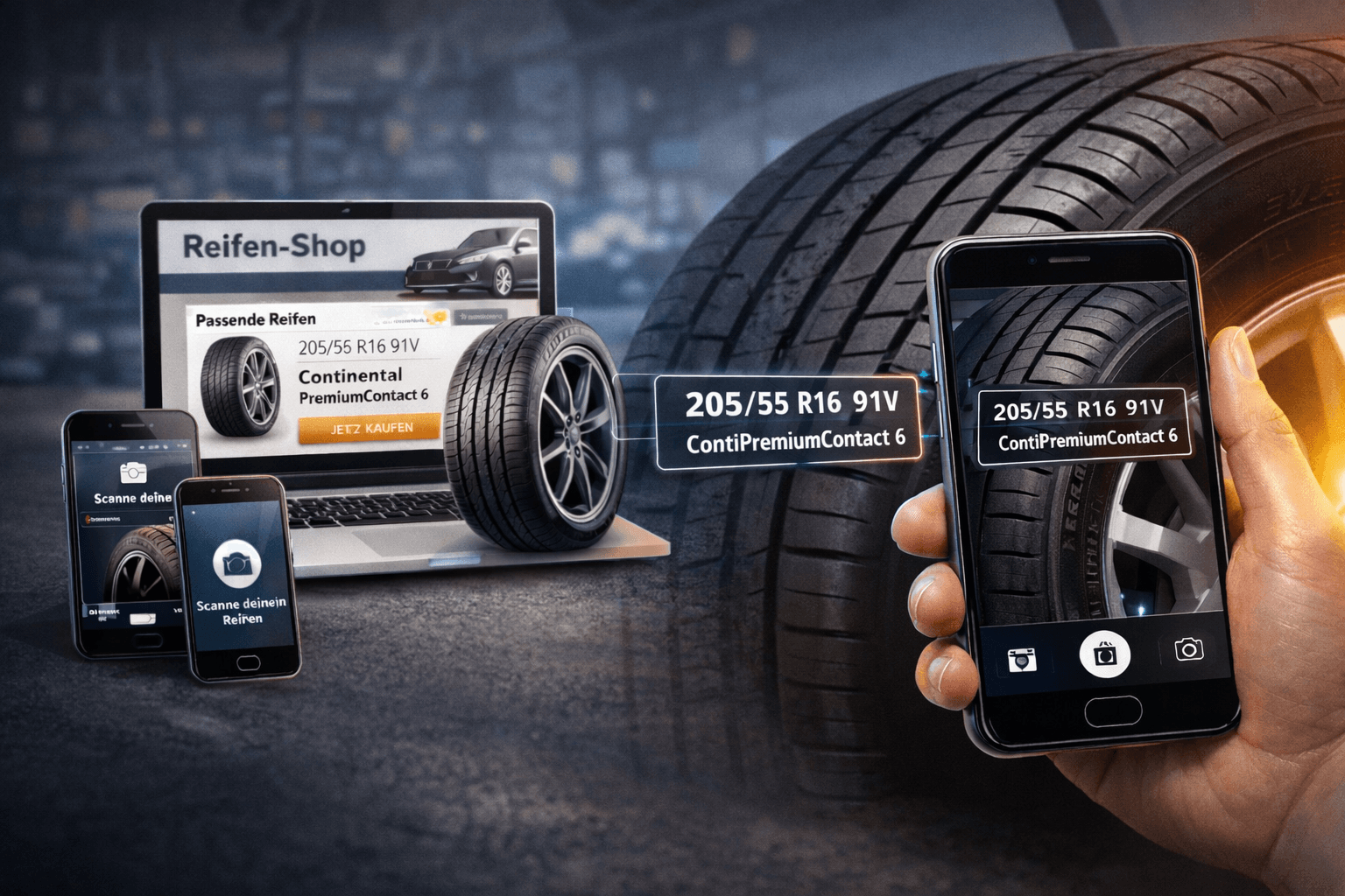IdentiTyre API processing tire images in cloud